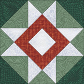 Card Basket quilt block