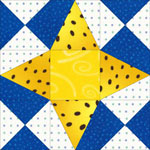 Carnival quilt block