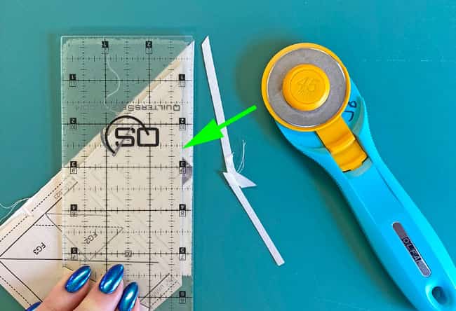 After trimming one edge of the FG3/FG4 side After trimming one edge of the FG3/FG4 side