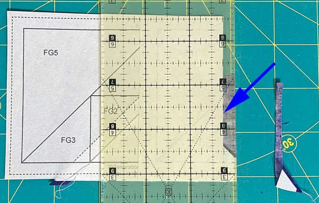 Trim away the excess FG2 fabric Trim away the excess FG2 fabric