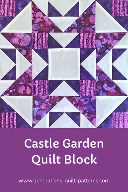 Don't forget to pin this Castle Garden tutorial for later Don't forget to pin this Castle Garden tutorial for later