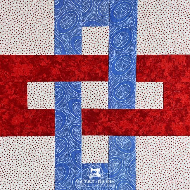 Chain Link quilt block tutorial in 4 sizes Chain Link quilt block tutorial in 4 sizes