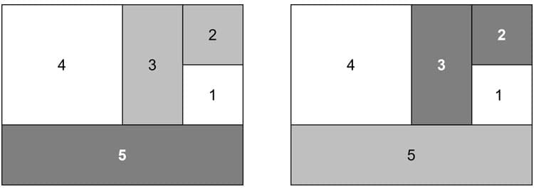 Chain Link quilt block units