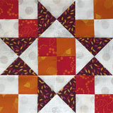 Click here for the Chained Star quilt block tutorial