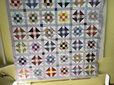 Churn Dash Quilt by Sally