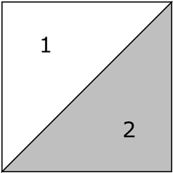 Half square triangles using #1 and #2
