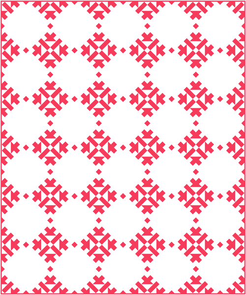 Added plain alternate blocks in odd numbered rows, diagonally set with Combo #1 Added plain alternate blocks in odd numbered rows, diagonally set with Combo #1