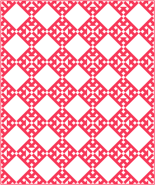 Added plain alternate blocks in odd numbered rows, diagonally set with Combo #1 Added plain alternate blocks in odd numbered rows, diagonally set with Combo #1