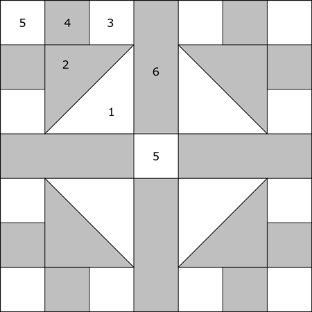 City Streets patchwork design