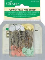 Clover Flower Head Pins