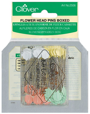 Clover Flower Head Pins