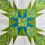 Click here for the Constellation quilt block tutorial
