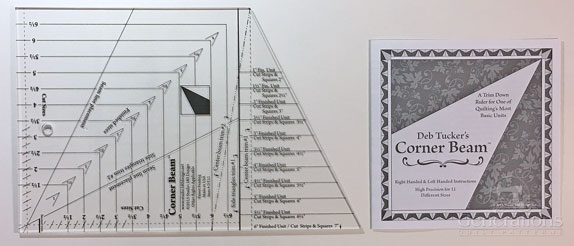 The Corner Beam ruler is available from Amazon.com