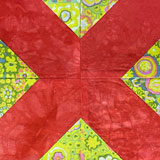 Cotton Boll quilt block tutorial