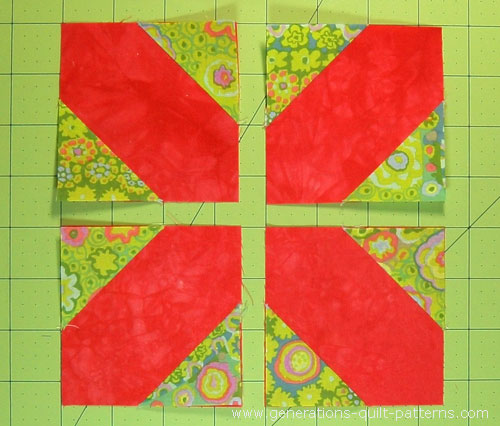 Cotton Boll Quilt Block Pattern 4 6 8 And 10