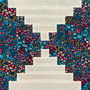 Click here for the Courthouse Steps quilt block tutorial in 4 sizes