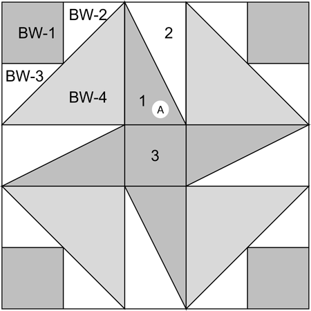 Crazy Ann patchwork design Crazy Ann patchwork design