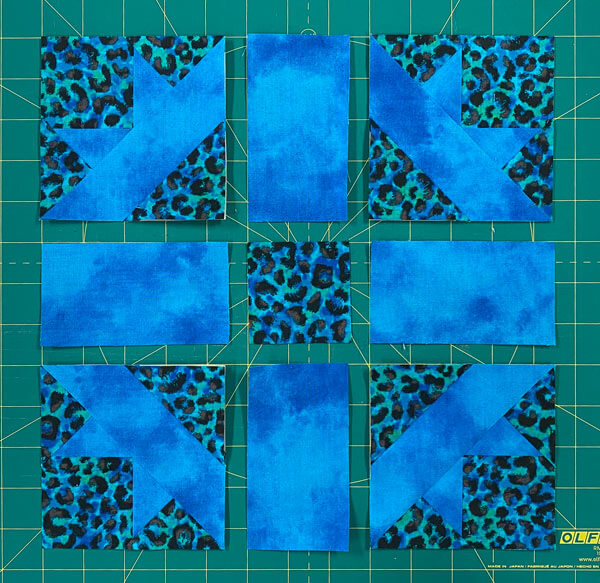 Arrange the units to create the Cross and Crown design Arrange the units to create the Cross and Crown design