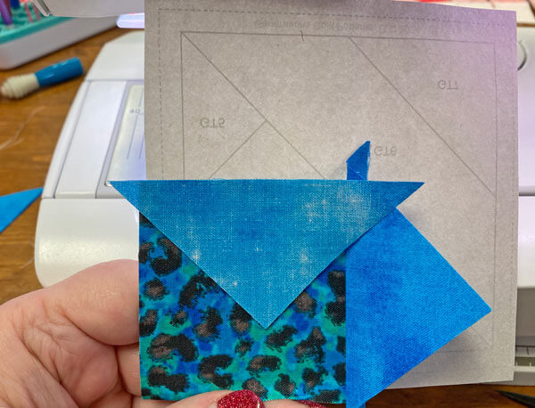 Position GT3 and GT!, right sides together Position GT3 and GT!, right sides together