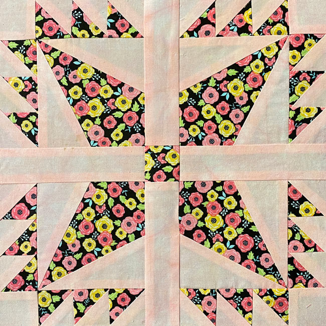 Cross and Star quilt block Cross and Star quilt block