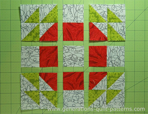 Download Crown and Thorns Quilt Block Instructions, 4 sizes included