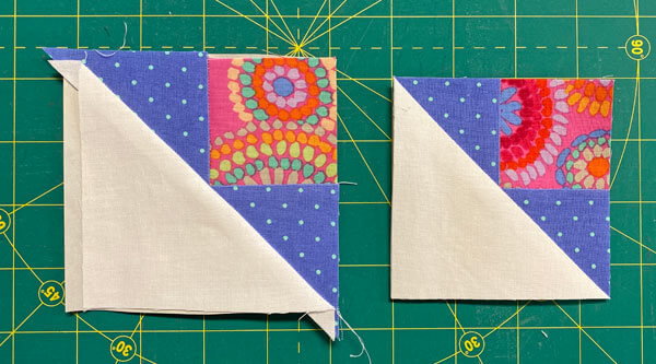 An untrimmed vs a trimmed BW