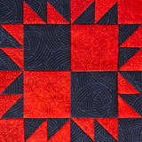 Crow's Foot quilt block tutorial