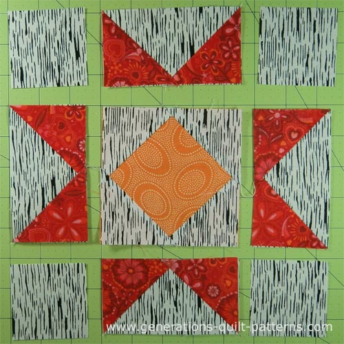 Crystal Star Quilt Block Tutorial Instructions For 5 Block Sizes