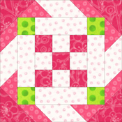Daisy Chain quilt block