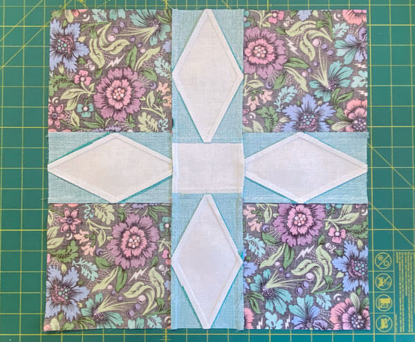 The back of the block The back of the block