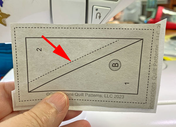 The #1 patch is in the correct position The #1 patch is in the correct position
