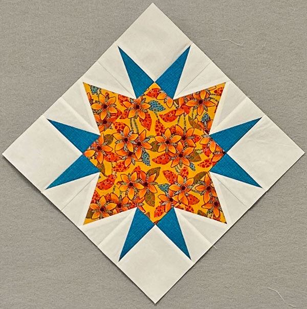 The Dervish Star block positioned on-point The Dervish Star block positioned on-point