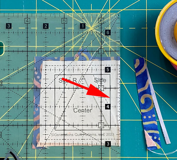 Trim away the excess fabric from your TiaS Trim away the excess fabric from your TiaS