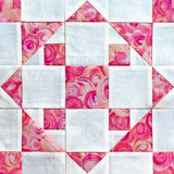Diamond Ring quilt block tutorial n 4 sizes