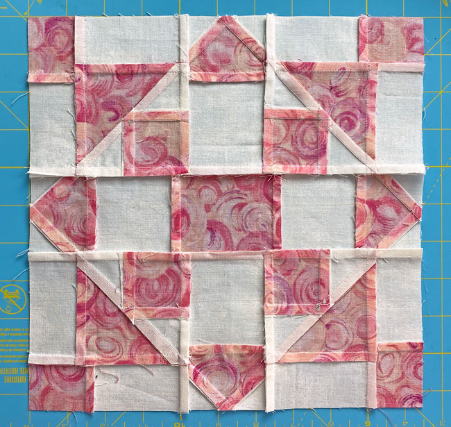 The backside of the Diamond Ring sample block The backside of the Diamond Ring sample block