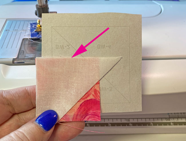 Position BW2 with BW1, RST