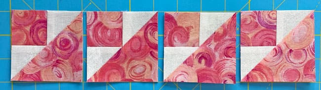 All four BWs after trimming All four BWs after trimming