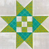 Click here for the Dolly Madison's Star quilt block tutorial