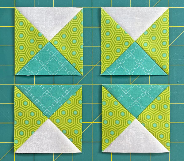 Four trimmed QSTs Four trimmed QSTs