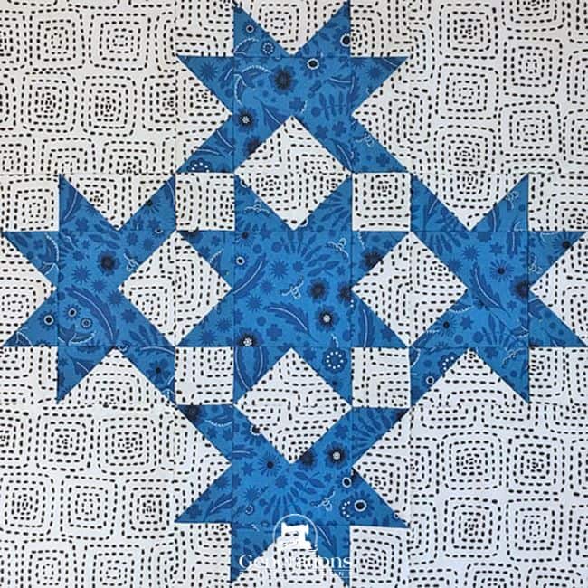 Page 2 of the Double Star Block tutorial starts here.