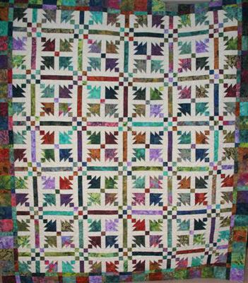 FNQG 2013 Raffle Quilt Dove in the Window