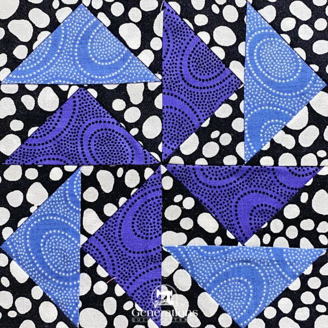 Dutchman's Puzzle quilt block instructions