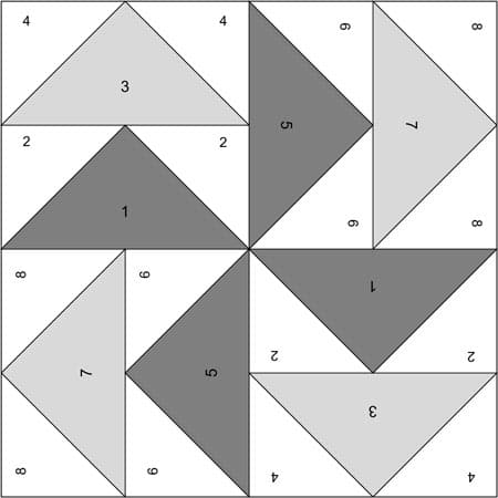 Dutchman's Puzzle block