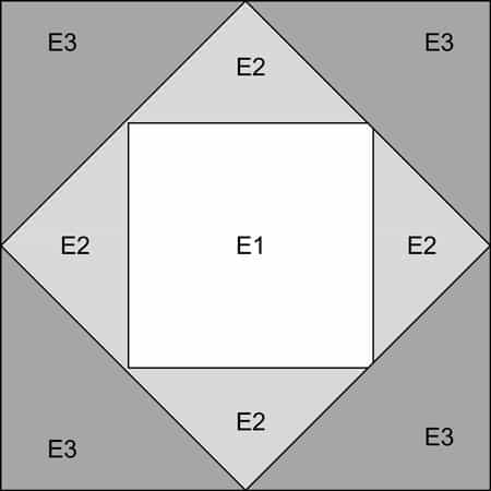 Economy patchwork design Economy patchwork design