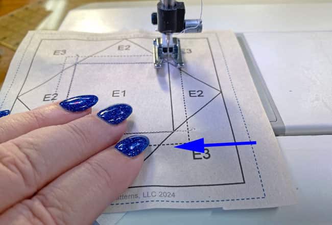 Stitch the seam Stitch the seam