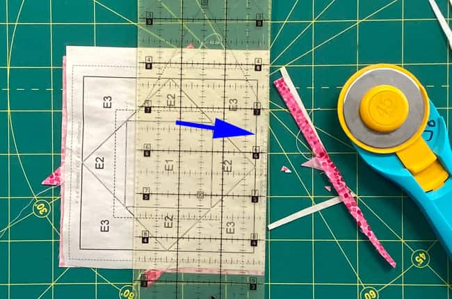 Trim the block to size Trim the block to size