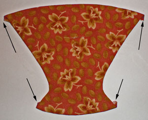 Evaluate the turned edges of your basket before proceeding Evaluate the turned edges of your basket before proceeding