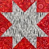 Click here for the Evening Star quilt block pattern and tutorial