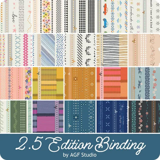 2.5 Edition Binding fabric collection by AGF Studio for Art Gallery Fabrics