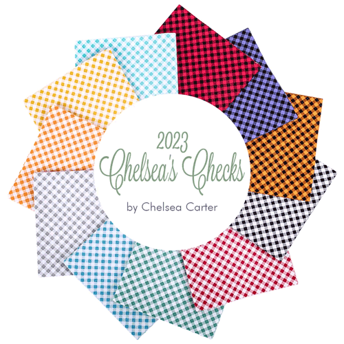 2023 Chelsea's Checks fabric collection by Chelsea Carter for Henry Glass